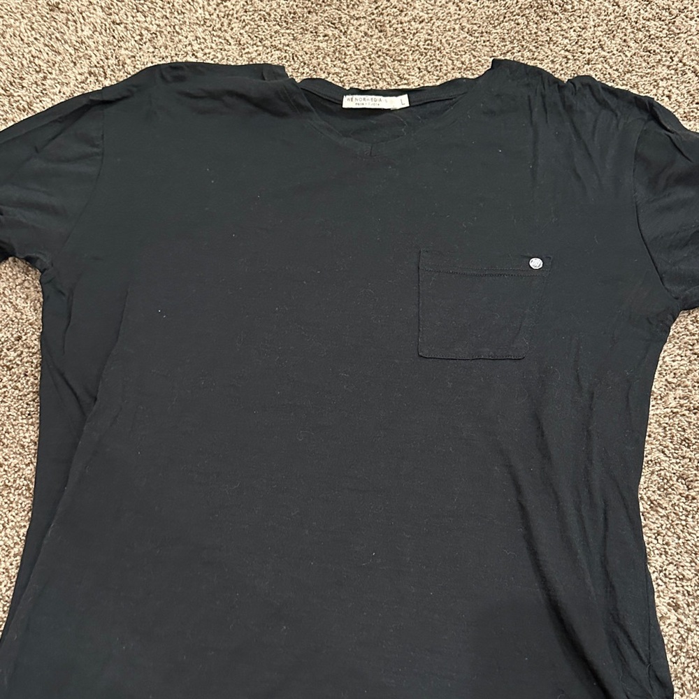 Men's weNorwegians merino Black T-Shirt